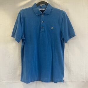 Banana Republic Polo Mens Size Small Blue Casual Preppy Basic Everyday Staple